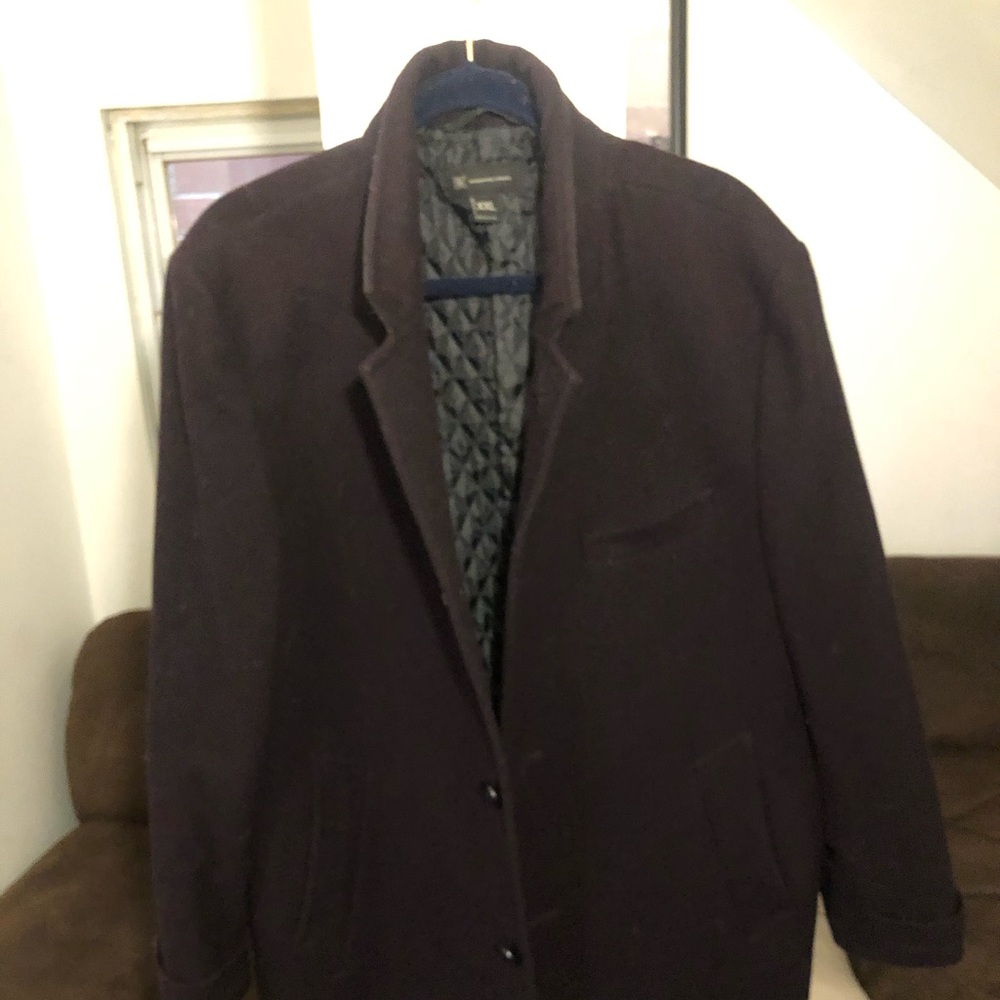 Maroon Trench/Pea coat